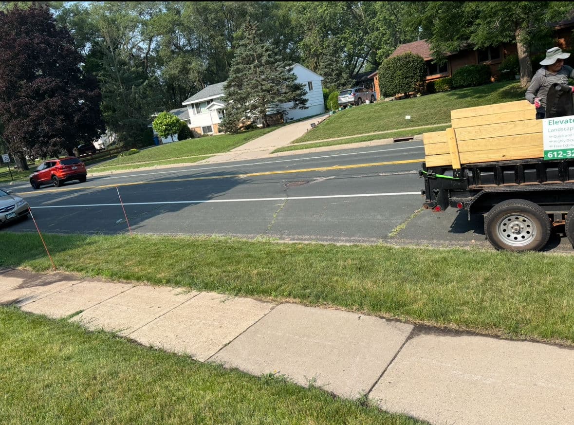 Rock and Mulch Transformation in Bloomington