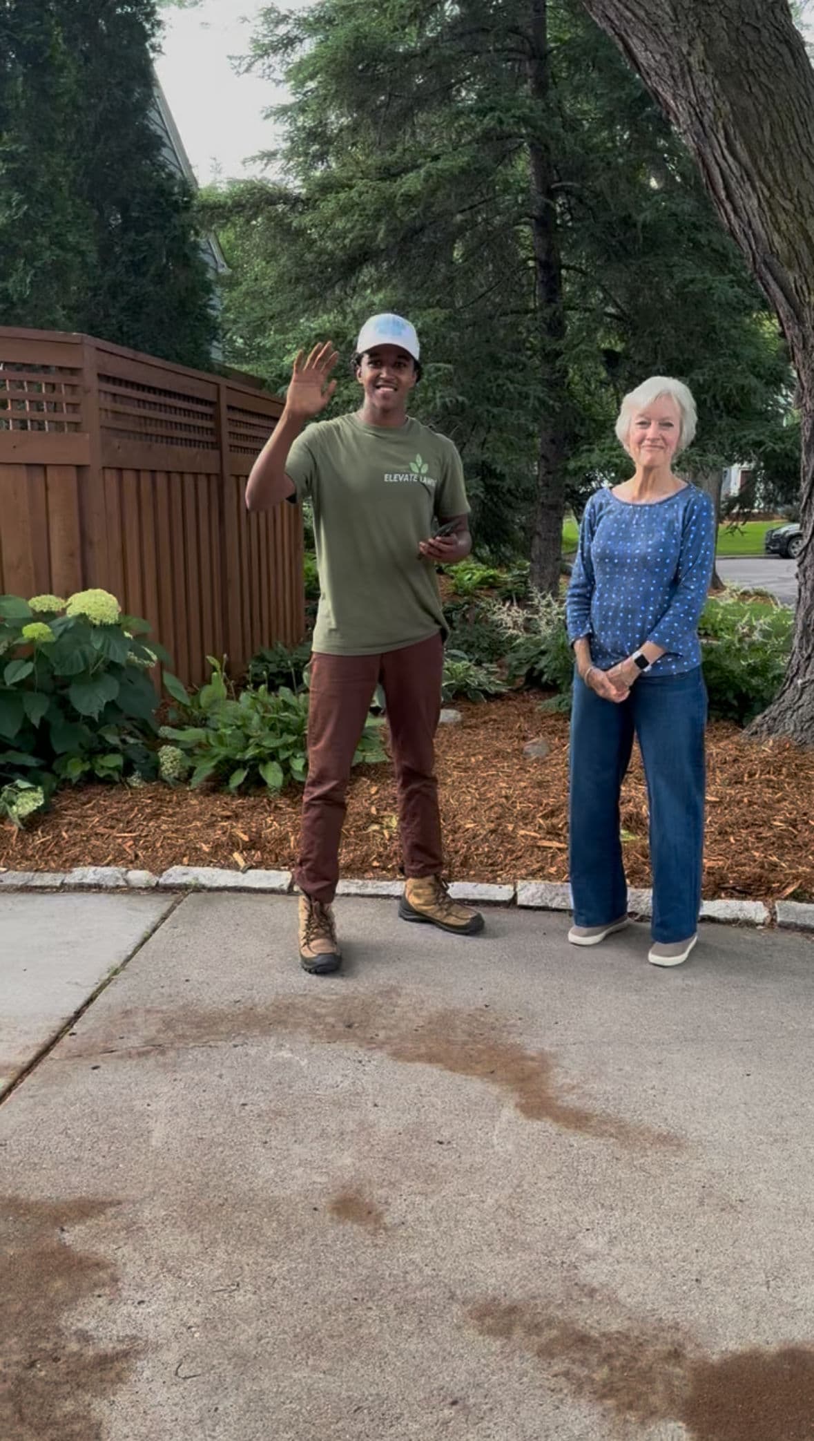 Project Garden Transformation with Cypress Mulch image